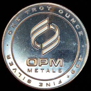1oz 999 OPM Silver Round