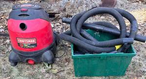 Craftsman 16-Gallon WetDry Vac & Built-in Water Pump, 6.5 HP