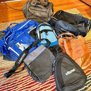 Reebok & High Sierra Assorted Backpacks & Bags (Lot of 7)