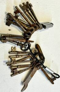 Antique Skeleton Keys Collection&nbsp