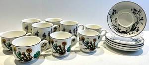 Villeroy & Boch Botanica Plates and cups - Vitro-Porcelaine