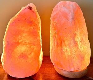 Himalayan Salt Lamps (Lot of 2)