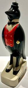 Vintage Old Crow Penguin Decanter