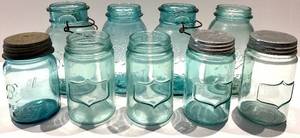 Ball Perfect Mason Jars - Lot of 9