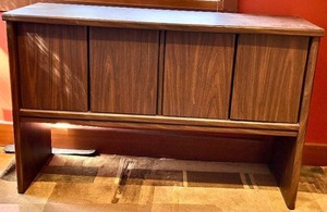 Vintage Wood Sideboard Cabinet&nbsp