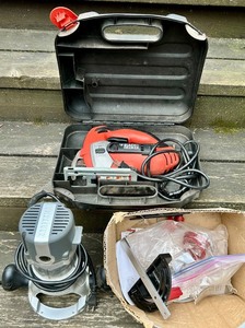 Craftsman Router - Case Included & Black & Decker Tool & Accessories