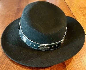 Harley-Davidson Wool Hat - Studded Leather Band