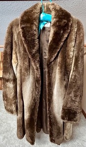 William Rosendorf Brown Fur Coat