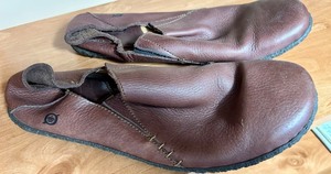 Bjorn Borg Brown Leather Slip-On Moccasin Shoes