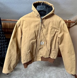 Carhartt Canvas Hooded Jacket - Khaki