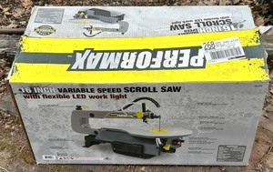 Performax Scroll Saw - Variable Speed for Precision Cutting with LED Work Light