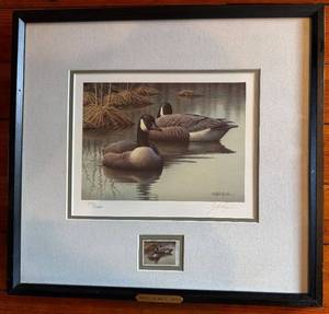 Rob Leslie Ducks Unlimited 1997 Limited Edition Framed Print (3735000)