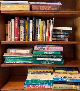 Gardening & Cookbooks Collection - Home Library