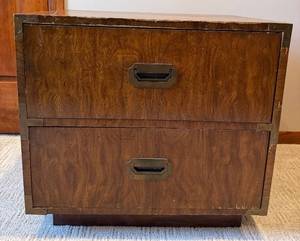 Dixie Campaigner 2-Drawer Cabinet 24 x 17 x 22