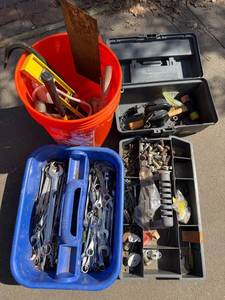 Hand Tools & Hardware Assortment - Wrenches & Pliers, Sockets & More