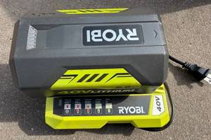 Ryobi OP40261 Battery & Charger