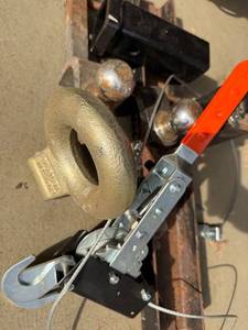 Assorted Hitches, including Eye Ring Hoist Attachment - Heavy Duty Cast Iron