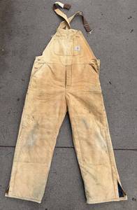 Carhartt Canvas Bib Overalls