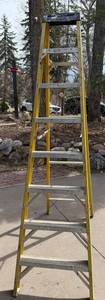 Werner A-Frame Step Ladder - 8 ft