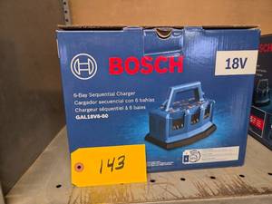 Bosch GAL18V6-80 18 Volt, 6-Bay Seq...