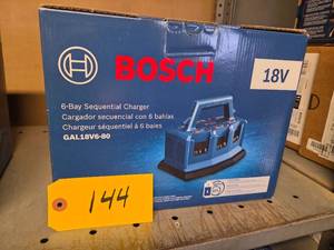 Bosch GAL18V6-80 18 Volt, 6-Bay Seq...