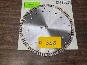 12 Diamond Turbo Blade, D12TS20...