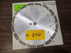 12 Diamond Turbo Blade, D12TS20...
