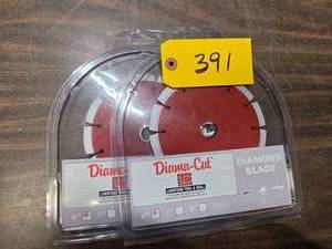 (2) Diamond Products 6  Diamond Bl...