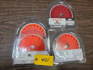 (4) Diamond Products 7  HD Turbo D...