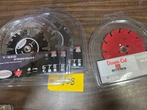 (4) Diamond Products 6  HD Turbo D...