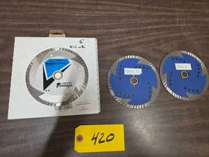 (3) Diamond Vantage 6 Diamond Blad...