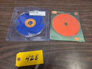 (2) 7 Diamond Blade...