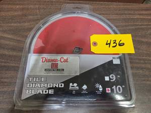 (2) Diamond Products 10 Wet Tile D...