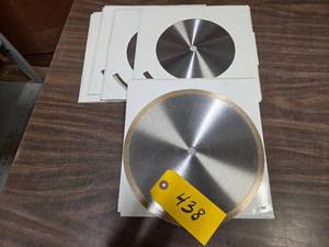 (5) 10 Wet Tile Diamond Blades...