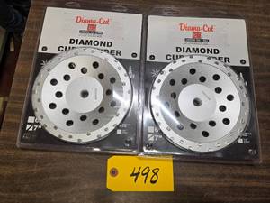 (2) 7 PCD Diamond Cup Wheels...