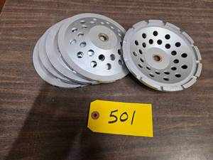 (5) 7 Diamond Grinding Wheels...