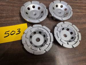 (4)  Assorted 4 Diamond Grinding W...