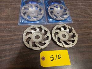 (4) 5 Fan Wheel Diamond Grinding W...