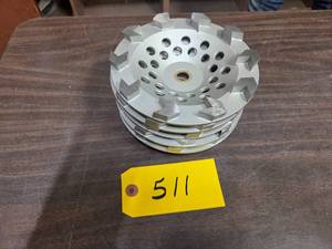 (5) 7 Arrow Wheel Diamond Grinding...