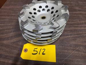 (5) 7 Arrow Wheel Diamond Grinding...