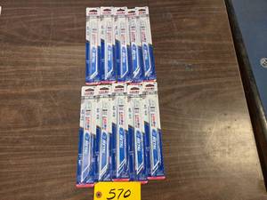 (10) 5 pks. Lenox 8 24 TPI Recipro...