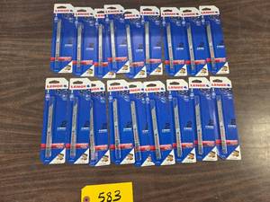 (18) 2 pks. Lenox 5 14 10 TPI Jig...