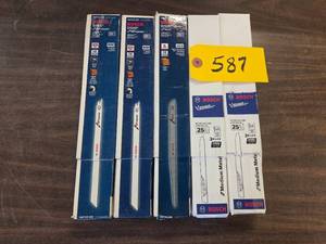 (5) Assorted 25 pks. Bosch 12 Reci...