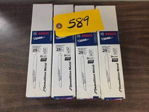 (4) 25 pks. Bosch 9  810 Demo Rec...