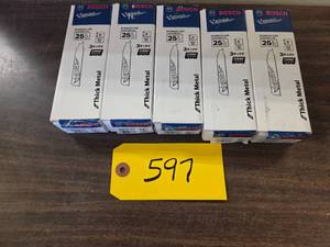 (5) 5 pks. Bosch 6 810 Reciprocat...