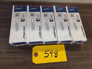 (5) 5 pks. Bosch 6 810 Reciprocat...