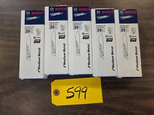 (5) 5 pks. Bosch 6 1418 Reciproca...