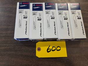 (5) 5 pks. Bosch 6 1418 Reciproca...