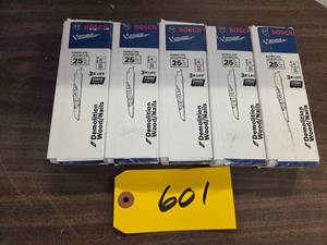 (5) 5 pks. Bosch 6 58 Reciprocati...