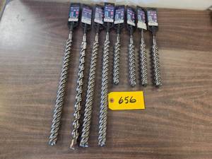 (8) Assorted Bosch SDS Plus Carbide...